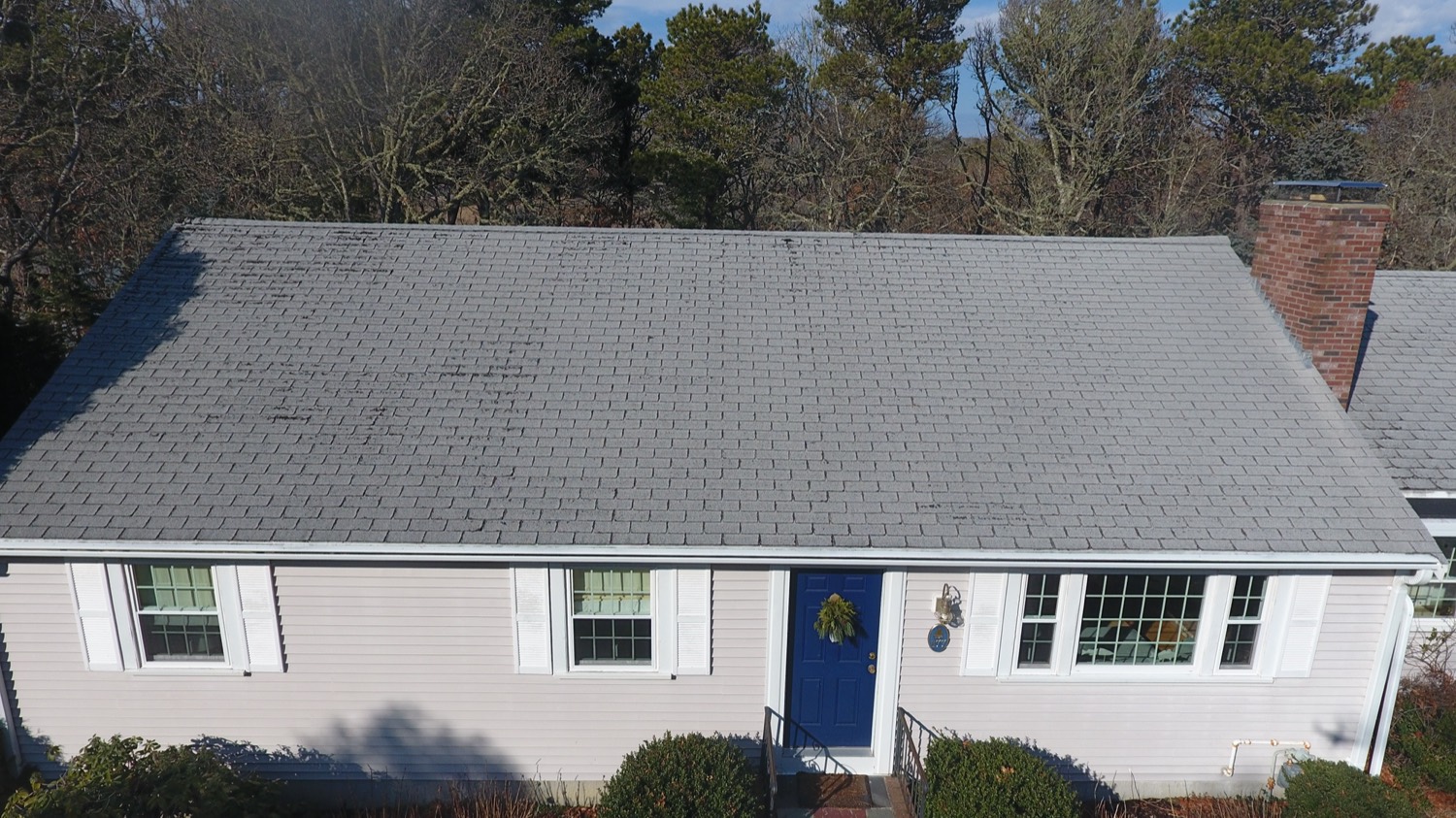 Before — old roof in Chatham, MA