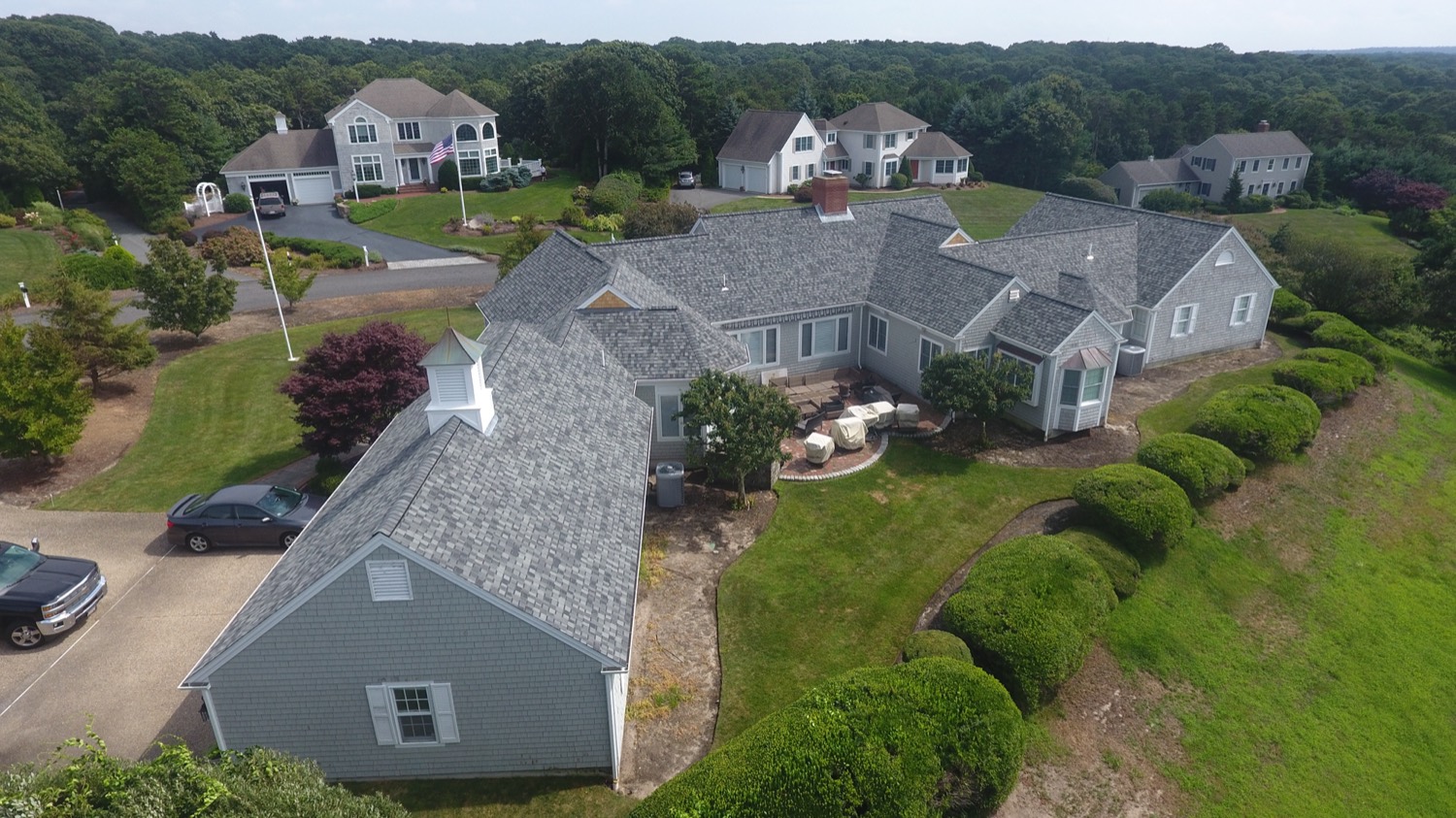 After — new roof in Dennis, MA