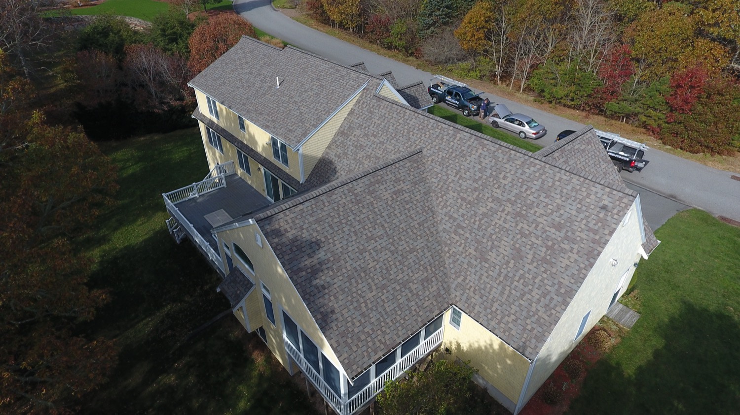After — new roof in Dennis, MA