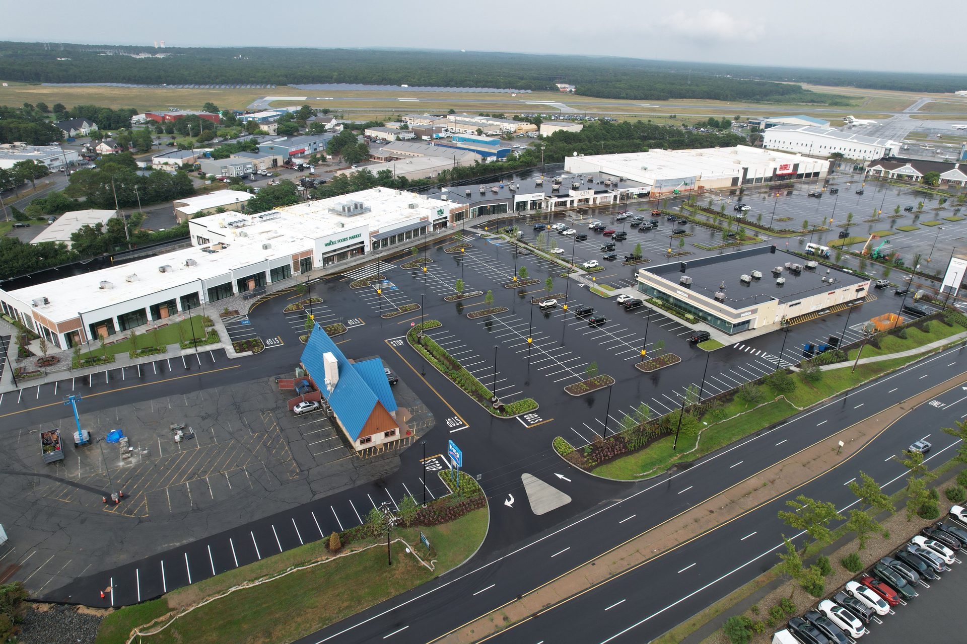 Cape Cod shopping plaza reroof — HyTech Roofing, Cape Cod