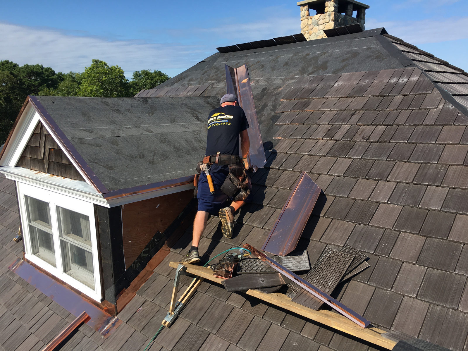 DaVinci shake installation — HyTech Roofing, Cape Cod