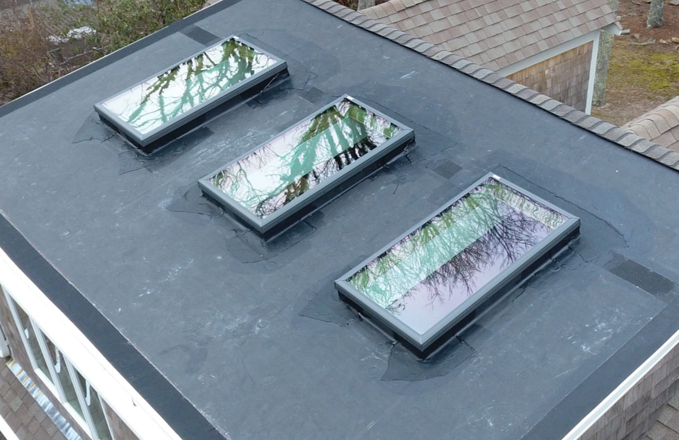 Skylights on Cape Cod by HyTech Roofing