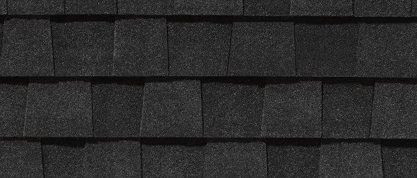 CertainTeed Charcoal Black shingle swatch