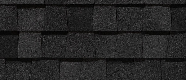 CertainTeed Moiré Black shingle swatch